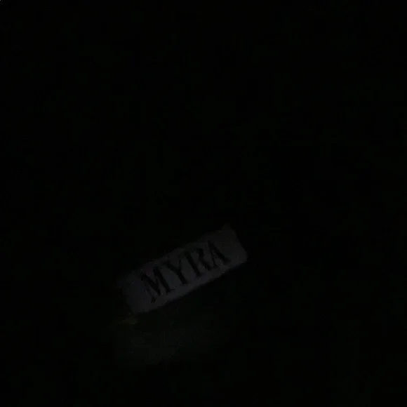 MYRA Bag Black and White Cowhide Combat Boots Women’s sz 7 - Picture 7 of 10